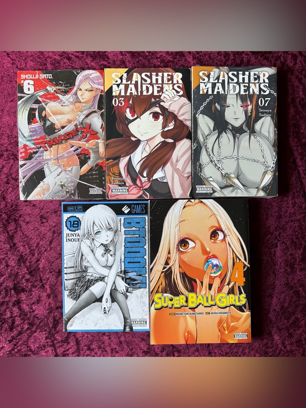 Assorted Yen Press Manga Lot